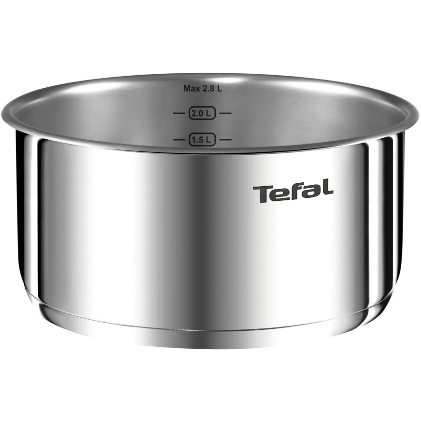 Tefal - Juego de vajilla 4 pz INGENIO EMOTION acero inoxidable