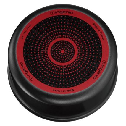 Tefal - Juego de vajilla 5 pz INGENIO EASY COOK & CLEAN BLACK