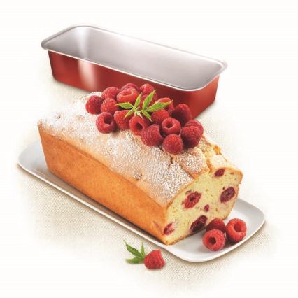 Tefal - Molde ovalado para hornear DELIBAKE 30 cm rojo