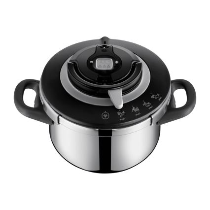Tefal - Olla a presión 4,5 l CLIPSO+ CHEF acero inoxidable