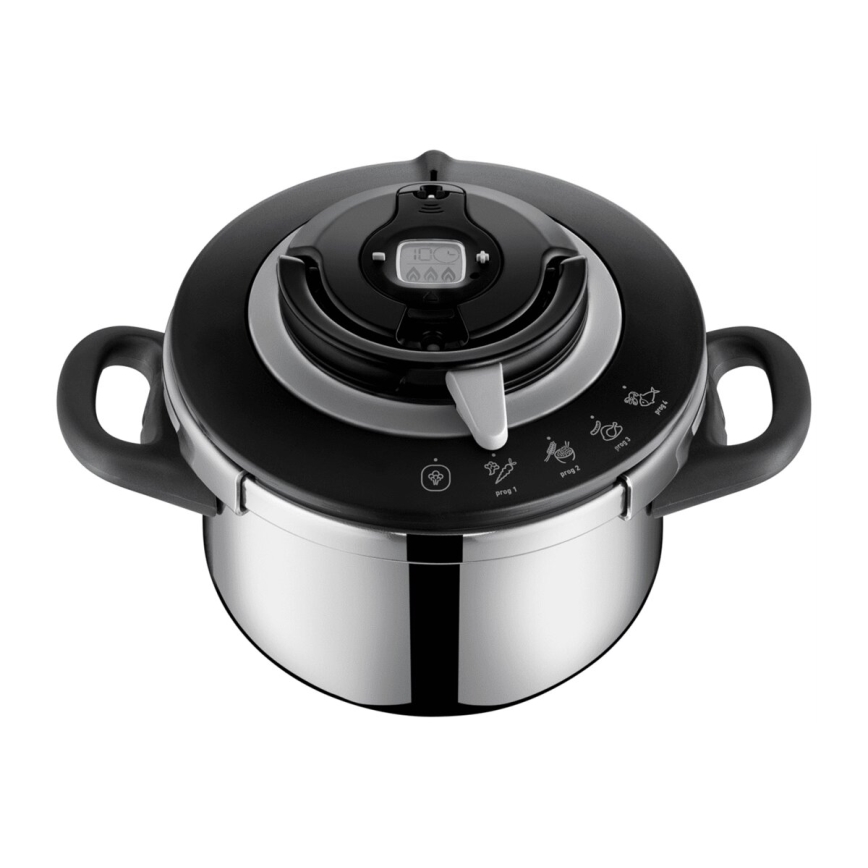 Tefal - Olla a presión 4,5 l CLIPSO+ CHEF acero inoxidable