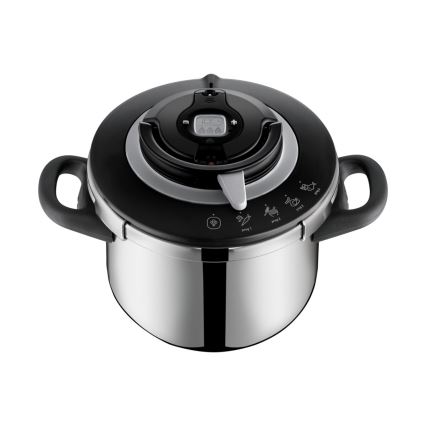 Tefal - Olla a presión 6 l CLIPSO+ CHEF acero inoxidable
