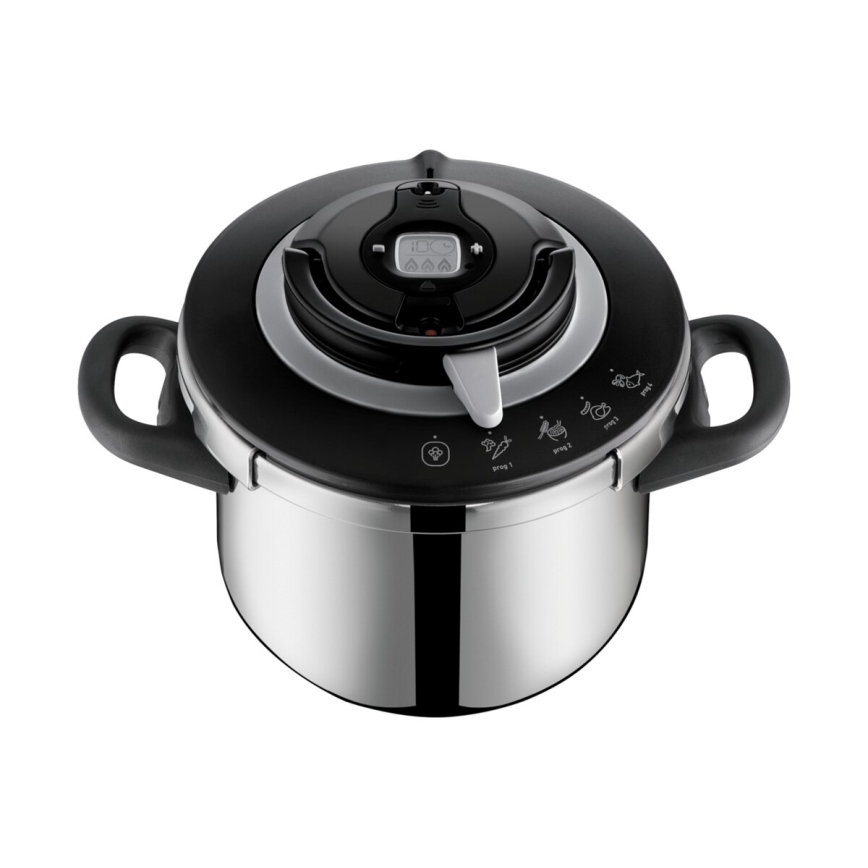 Tefal - Olla a presión 6 l CLIPSO+ CHEF acero inoxidable