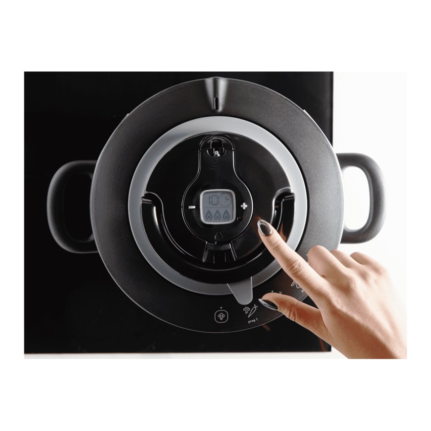 Tefal - Olla a presión 8 l CLIPSO+ CHEF acero inoxidable