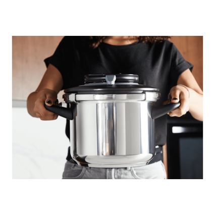 Tefal - Olla a presión 8 l CLIPSO+ CHEF acero inoxidable