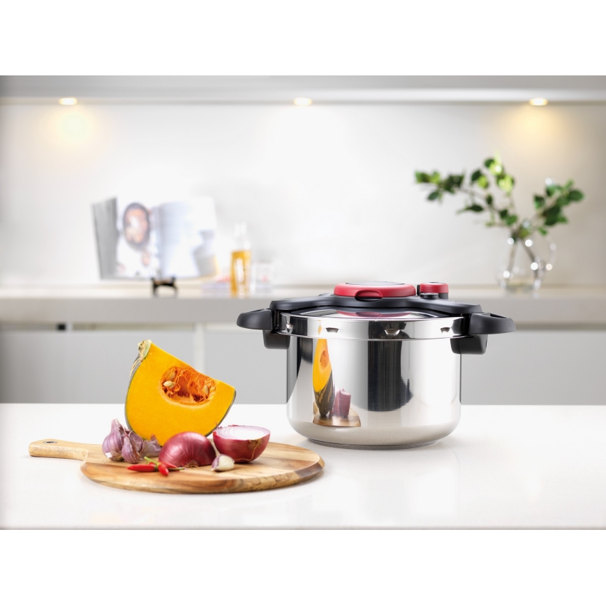 Tefal - Olla a presión de 7,5 L CLIPSO MINUT EASY