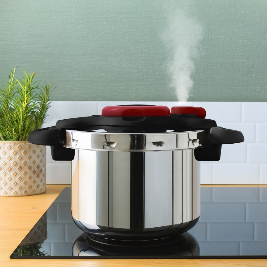 Tefal - Olla a presión de 9 l CLIPSO MINUT EASY