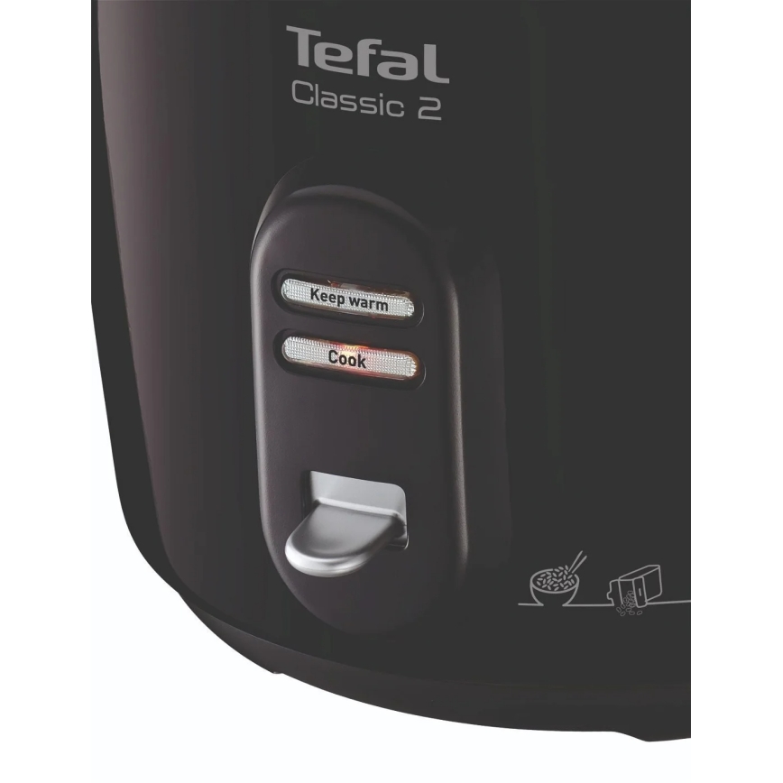 Tefal - Arrocera CLASSIC 500W/230V 3 l negro