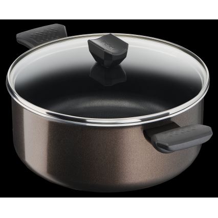 Tefal - Olla con tapa EASY COOK & CLEAN 24 cm