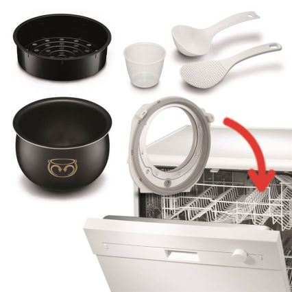 Tefal - Olla eléctrica multifunción FUZZY 750W/230V