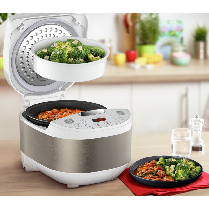 Tefal - Olla eléctrica multifunción SIMPLY COOK PLUS 750W/230V