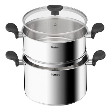 Tefal - Olla para cuscús con cesta de vapor PRIMARY 24 cm