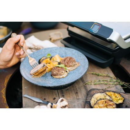 Tefal - Parrilla eléctrica OPTIGRILL ELITE 2000W/230V