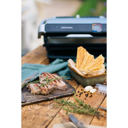 Tefal - Parrilla eléctrica OPTIGRILL ELITE 2000W/230V
