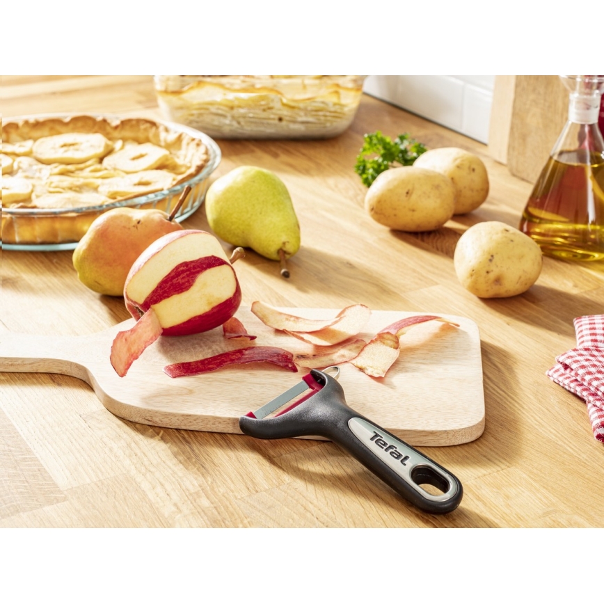 Tefal - Pelador de cocina INGENIO acero inoxidable/negro