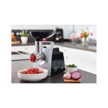 Tefal - Picadora de carne 7en1 1400W/230V negro/plata
