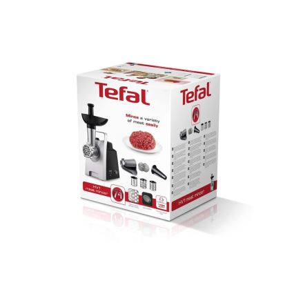 Tefal - Picadora de carne 7en1 1400W/230V negro/plata