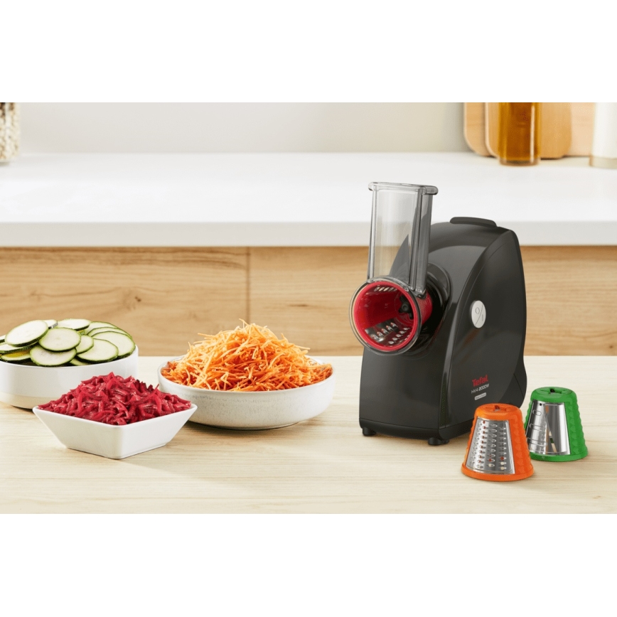 Tefal - Picadora de carne 9en1 2000W/230V negro
