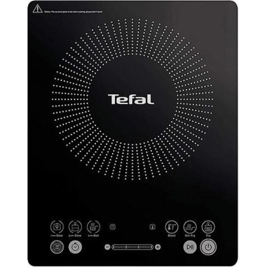 Tefal - Placa de inducción EVERYDAY SLIM 2100W/230V negro