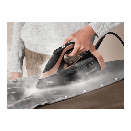 Tefal - Plancha de vapor ULTIMATE POWER 3200W/230V cobre/negro