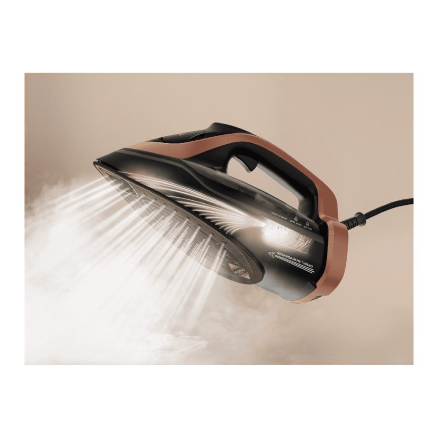 Tefal - Plancha de vapor ULTIMATE POWER 3200W/230V cobre/negro