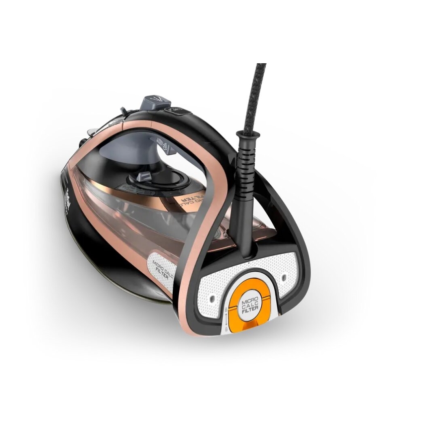 Tefal - Plancha de vapor ULTIMATE PURE 3000W/230V cobre/negro