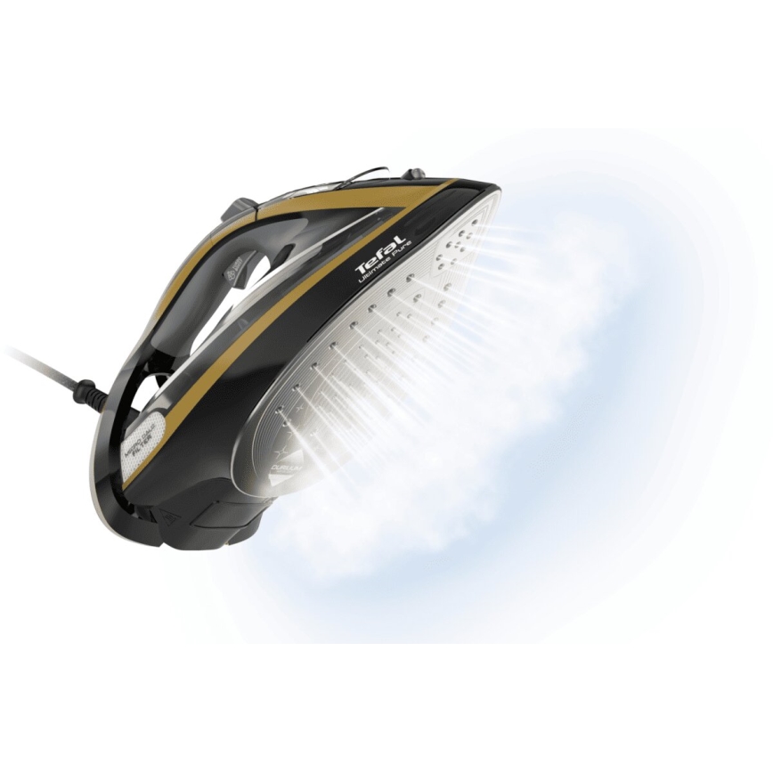 Tefal - Plancha de vapor ULTIMATE PURE 3000W/230V dorado/negro