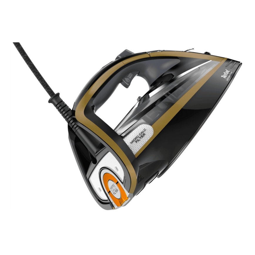 Tefal - Plancha de vapor ULTIMATE PURE 3000W/230V dorado/negro