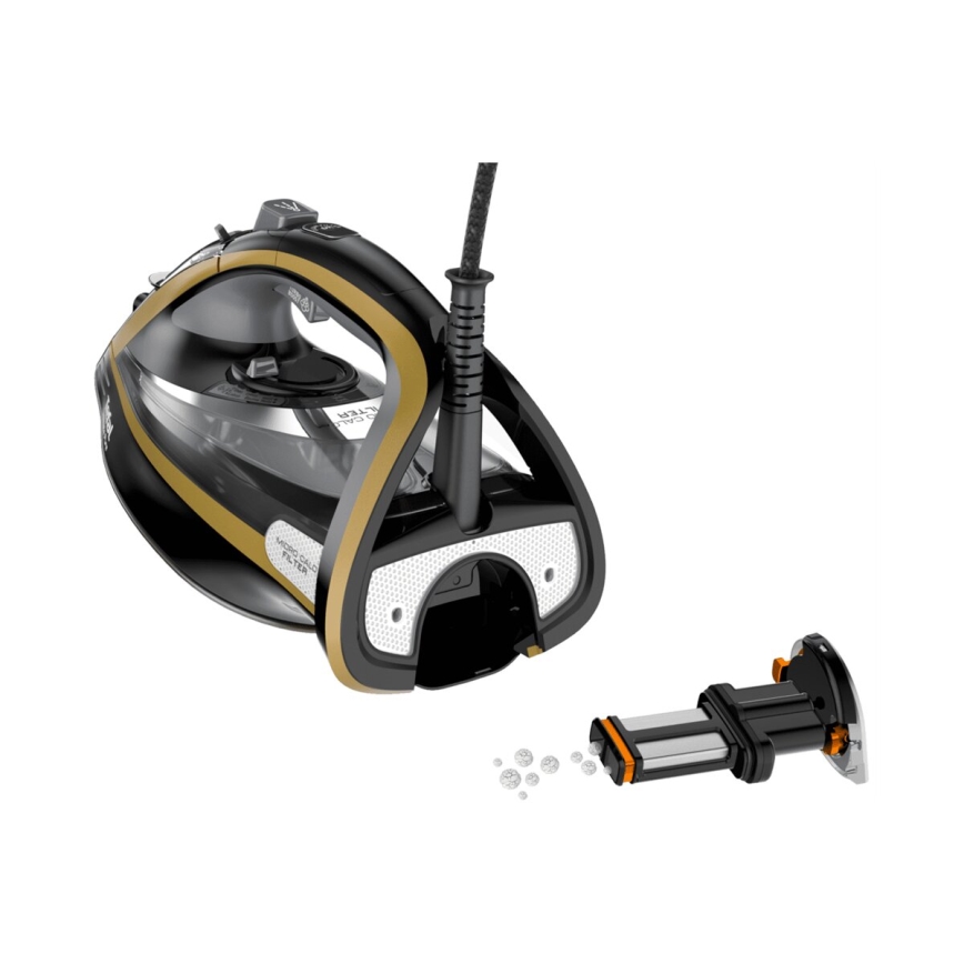 Tefal - Plancha de vapor ULTIMATE PURE 3000W/230V dorado/negro