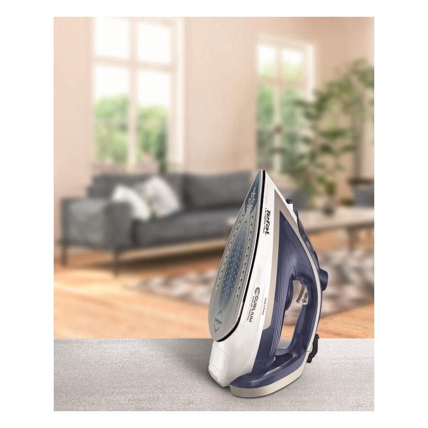Tefal - Plancha de vapor ULTRAGLISS PLUS 2800W/230V azul