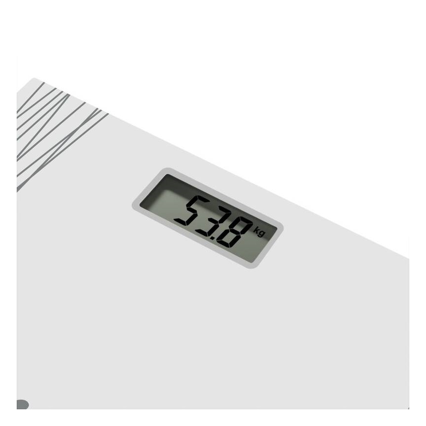 Tefal - Báscula personal digital PREMISS 1xCR2032 gris