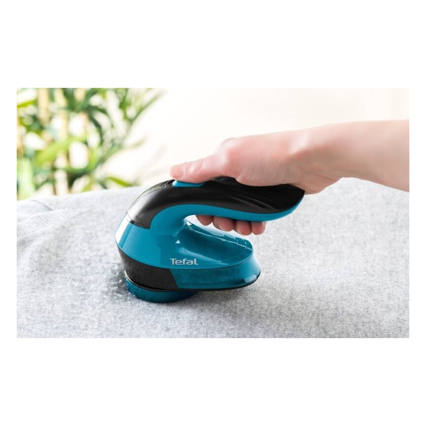Tefal - Quitapelusas LINT 2xAA negro/azul