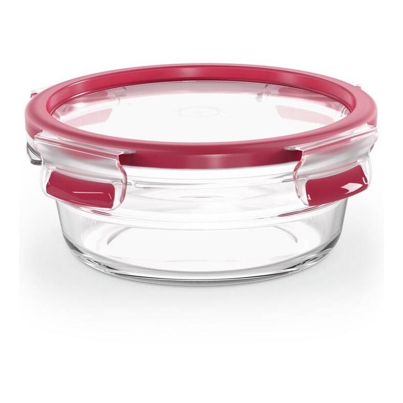 Tefal - Recipiente de comida 0,6 l MSEAL GLASS rojo/tarros