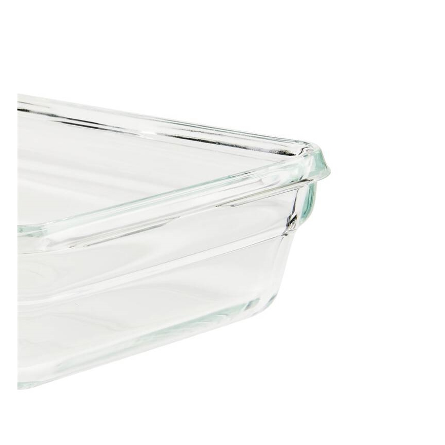 Tefal - Recipiente de comida 0,6 l MSEAL GLASS rojo/tarros