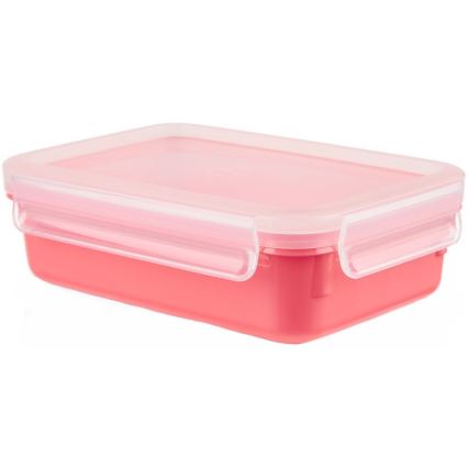 Tefal - Recipiente de comida 0,8 l MSEAL COLOR rosa
