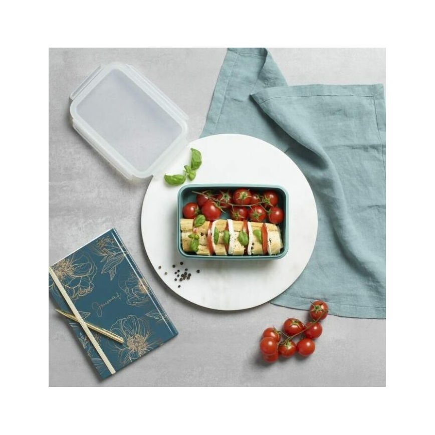 Tefal - Recipiente de comida 0,8 l MSEAL COLOR verde