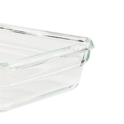 Tefal - Recipiente de comida 1,1 l MSEAL GLASS rojo/tarros