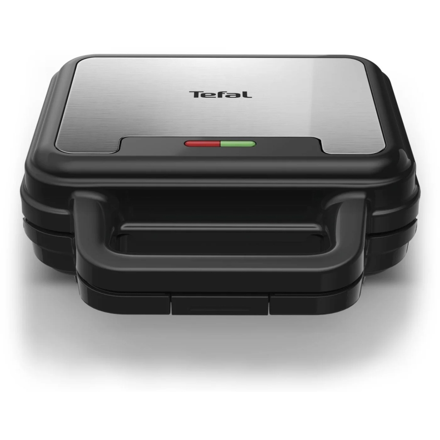 Tefal - Sandwichera ULTRA COMPACT 3en1 700W/230V negro/cromo mate