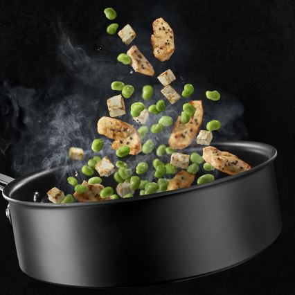 Tefal - Sartén alta con tapa ACCESS de 24 cm