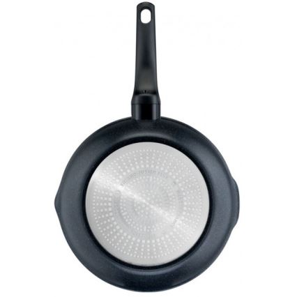 Tefal - Sartén con tapa BLACK STONE 26 cm