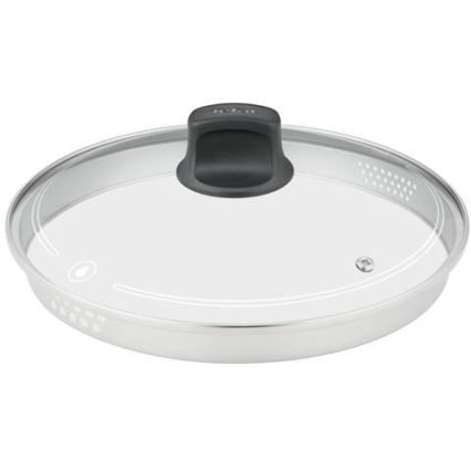 Tefal - Sartén con tapa BLACK STONE 26 cm