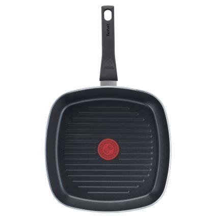 Tefal - Sartén grill EASY PLUS  26x26 cm