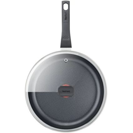 Tefal - Sartén honda con tapa SIMPLY CLEAN 24 cm