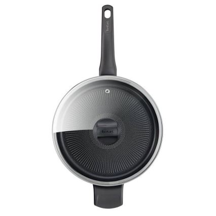 Tefal - Sartén honda con tapa ULTIMATE 26 cm
