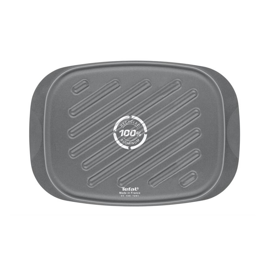 Tefal - Sartén para asar LA RECYCLE 27x39 cm negro