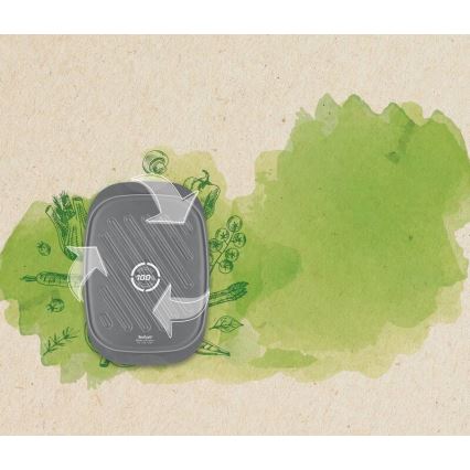 Tefal - Sartén para asar LA RECYCLE 27x39 cm negro
