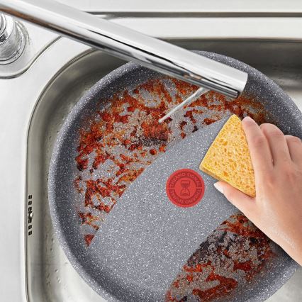 Tefal - Sartén Wok HARD STONE 28 cm