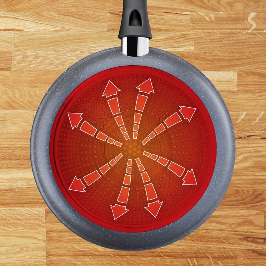 Tefal - Sartén Wok HARD STONE 28 cm