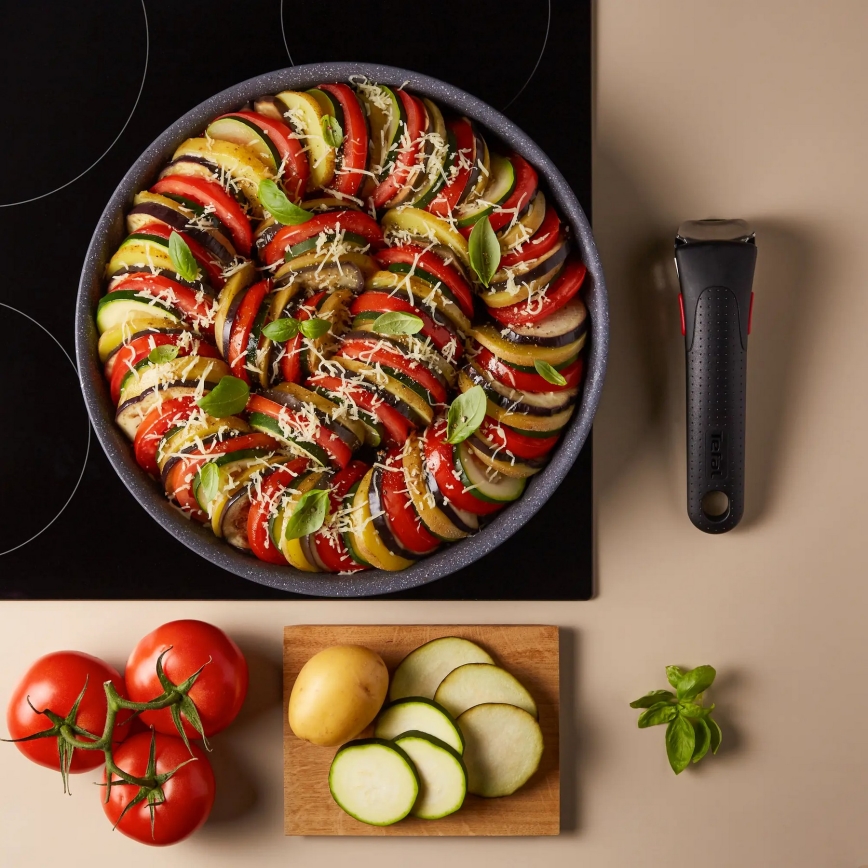 Tefal - Sartén wok INGENIO NATURAL FORCE 26 cm