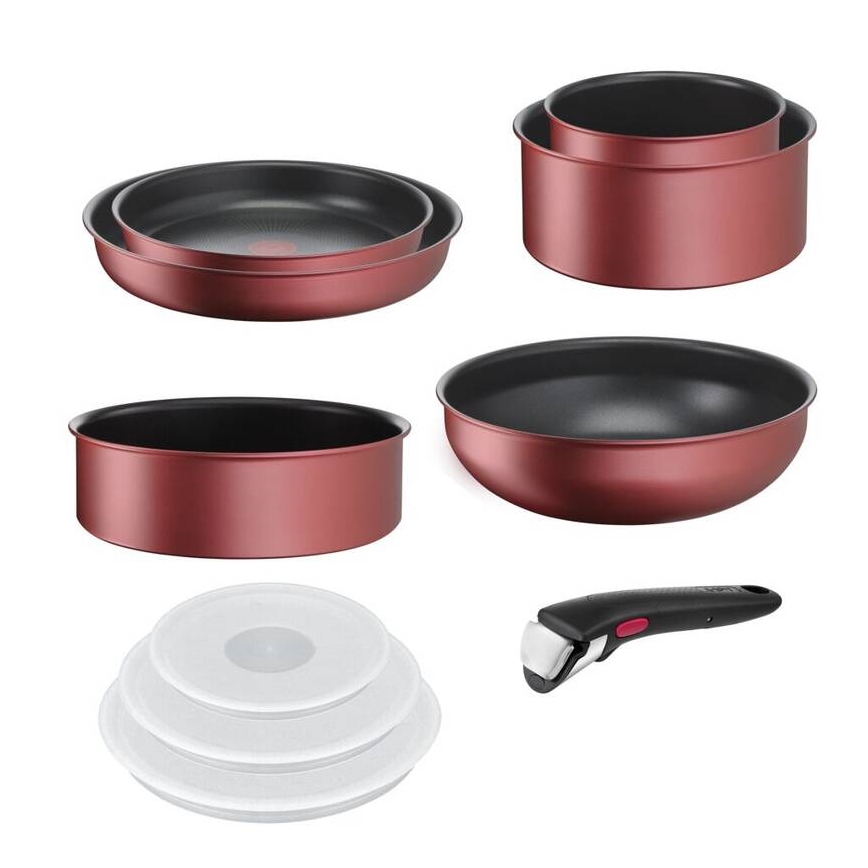 Tefal - Set de utensilios de cocina 10 piezas INGENIO DAILY CHEF cobre
